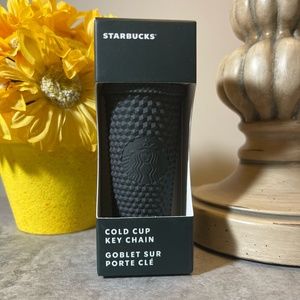 2022 Starbucks Mini Studded Dark Green Keychain